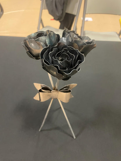 Sheet Metal Rose Bundles