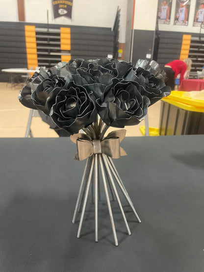 Sheet Metal Rose Bundles