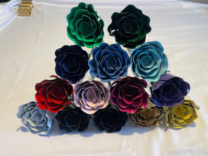 Painted Sheet Metal Rose