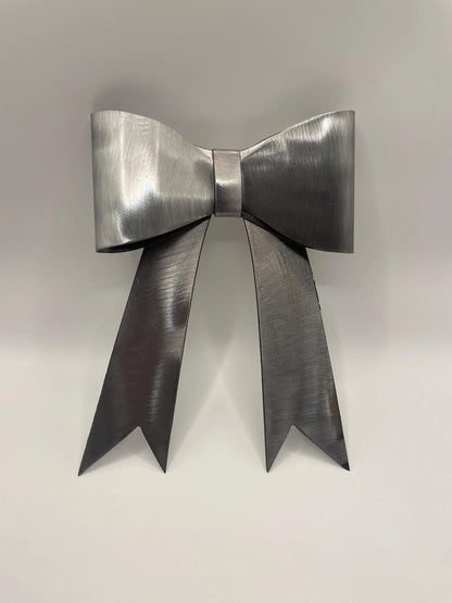 CNC Plasma Cut Metal Coquette Bow
