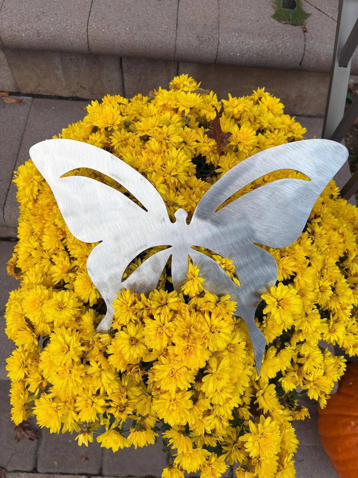 CNC Plasma Cut Butterfly lawn Ornament