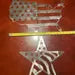 CNC Plasma Cut American Flag Star