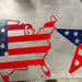 CNC Plasma Cut American Flag Star